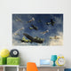 Formation B-17 Flying Fortress with Fighters Wall Decal