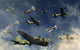Formation B-17 Flying Fortress with Fighters Wall Decal