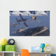 American F4u Corsair Attacking Wall Decal