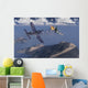 American F4u Corsair Attacking Wall Decal