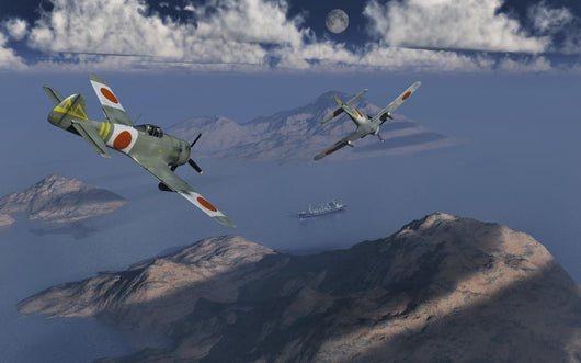 Japanese Nakajima Ki-84 Fighter Wall Decal
