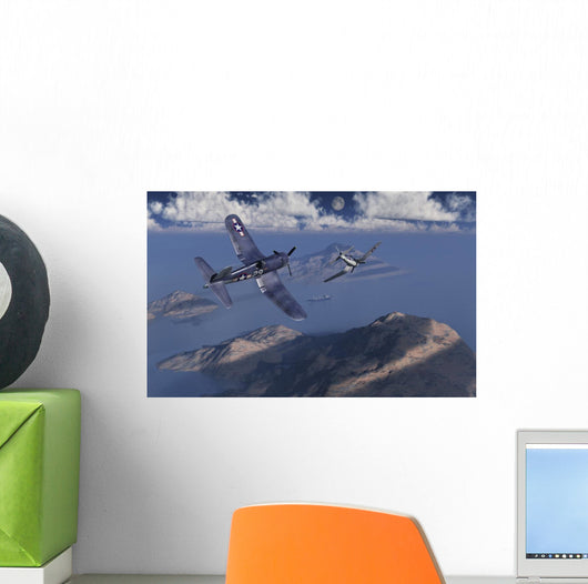 F4u Corsairs about to Wall Decal
