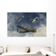 Lancaster Bomber Hawker Hurricane Wall Decal
