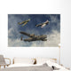 Lancaster Bomber Hawker Hurricane Wall Decal