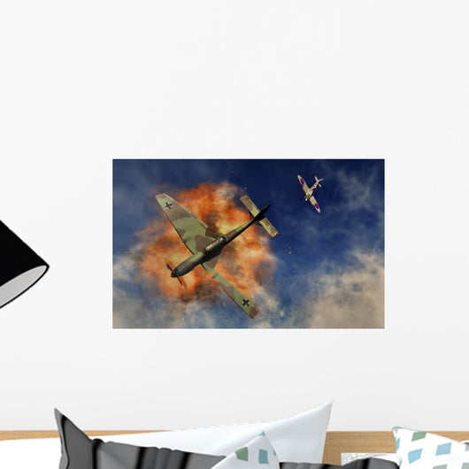 Royal Air Force Supermarine Exploding Wall Decal