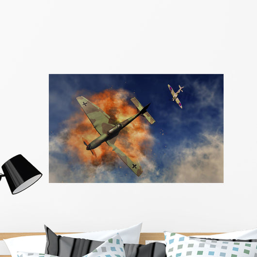 Royal Air Force Supermarine Exploding Wall Decal