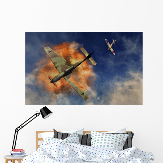 Royal Air Force Supermarine Exploding Wall Decal