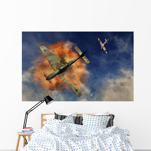 Royal Air Force Supermarine Exploding Wall Decal