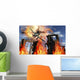 German Ju 87 Stuka Exploding Wall Decal