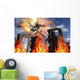 German Ju 87 Stuka Exploding Wall Decal
