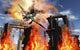 German Ju 87 Stuka Exploding Wall Decal
