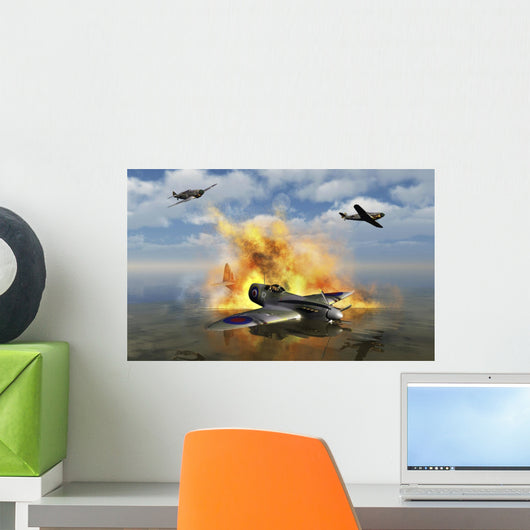 Royal Air Force Spitfire Wall Decal