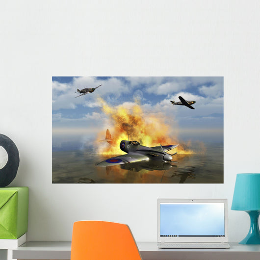 Royal Air Force Spitfire Wall Decal