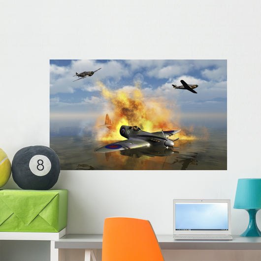 Royal Air Force Spitfire Wall Decal
