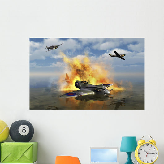Royal Air Force Spitfire Wall Decal