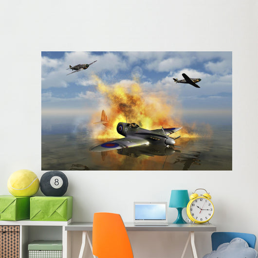 Royal Air Force Spitfire Wall Decal