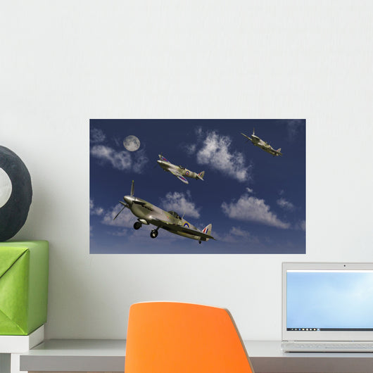 Royal Air Force Supermarine Trio Wall Decal