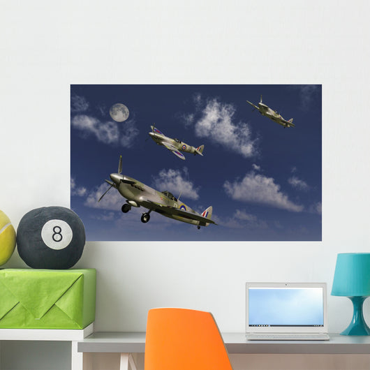 Royal Air Force Supermarine Trio Wall Decal