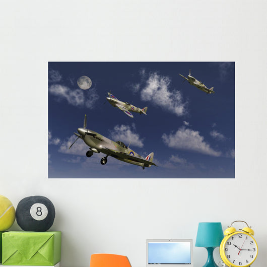 Royal Air Force Supermarine Trio Wall Decal