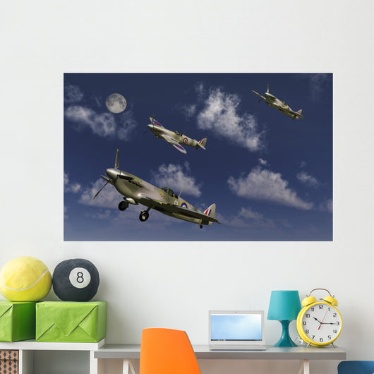 Royal Air Force Supermarine Trio Wall Decal