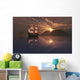 French Galleon Sailing Calm Wall Decal