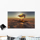 B-2 Spirit Stealth Bomber Mushroom Cloud Wall Decal