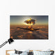 B-2 Spirit Stealth Bomber Mushroom Cloud Wall Decal