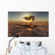 B-2 Spirit Stealth Bomber Mushroom Cloud Wall Decal