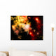 Rough Planet Crashing into Wall Decal
