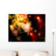 Rough Planet Crashing into Wall Decal