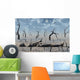 Broken down Petrified Android Horizontal Wall Decal