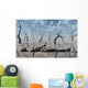 Broken down Petrified Android Horizontal Wall Decal