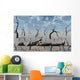 Broken down Petrified Android Horizontal Wall Decal