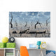 Broken down Petrified Android Horizontal Wall Decal