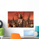 Remnants Advanced Martian Civilization Wall Decal