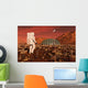Astronaut Walking across Surface Wall Decal