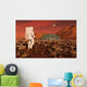 Astronaut Walking across Surface Wall Decal