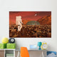 Astronaut Walking across Surface Wall Decal