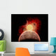 Dying Alien Star System Wall Decal