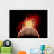 Dying Alien Star System Wall Decal