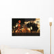 Artist's Concept Aliens Helping Evening Wall Decal
