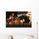 Artist's Concept Aliens Helping Evening Wall Decal