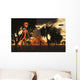 Artist's Concept Aliens Helping Evening Wall Decal