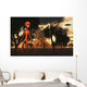 Artist's Concept Aliens Helping Evening Wall Decal