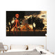 Artist's Concept Aliens Helping Evening Wall Decal