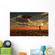 Ufo and Alien Desert Wall Decal