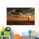 Ufo and Alien Desert Wall Decal