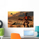 Robot Helping to Recover Wall Decal