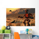 Robot Helping to Recover Wall Decal