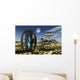 Grey Aliens Tending to Research Device Wall Decal